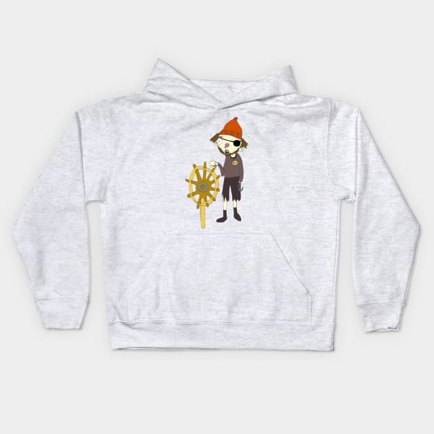 PIRATE Kids Hoodie by Spankriot